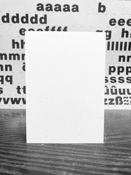 Unique Postcard Setra 48pt Black Uppercase